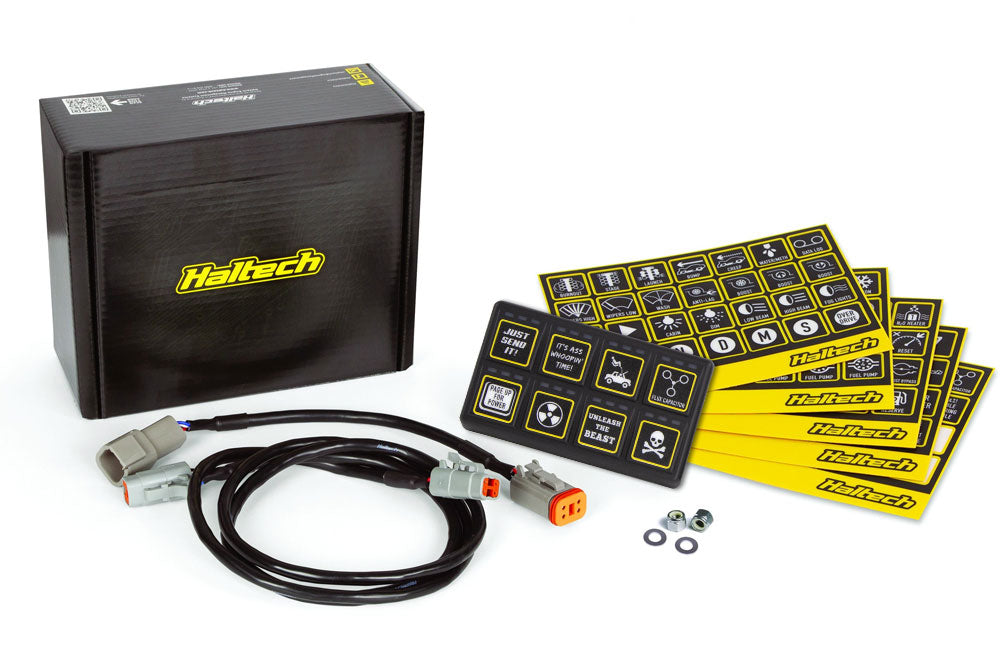 Haltech - Haltech CAN Keypad 8 button (2x4) HT-011501