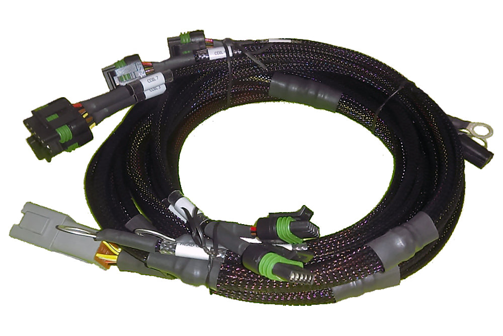 Haltech - V8 GM/Chrysler Hemi Small/Big Block 8 x Individual High Output IGN-1A Inductive Coil Harness HT-130306