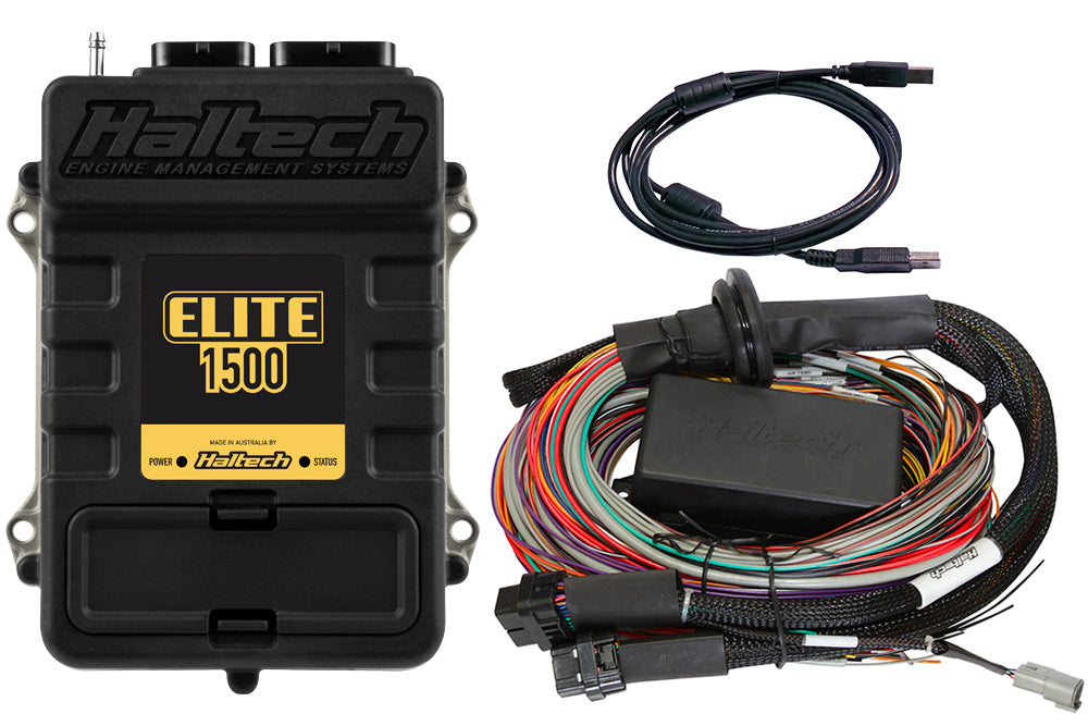 Haltech - Elite 1500 + Premium Universal Wire-in Harness Kit HT-150904