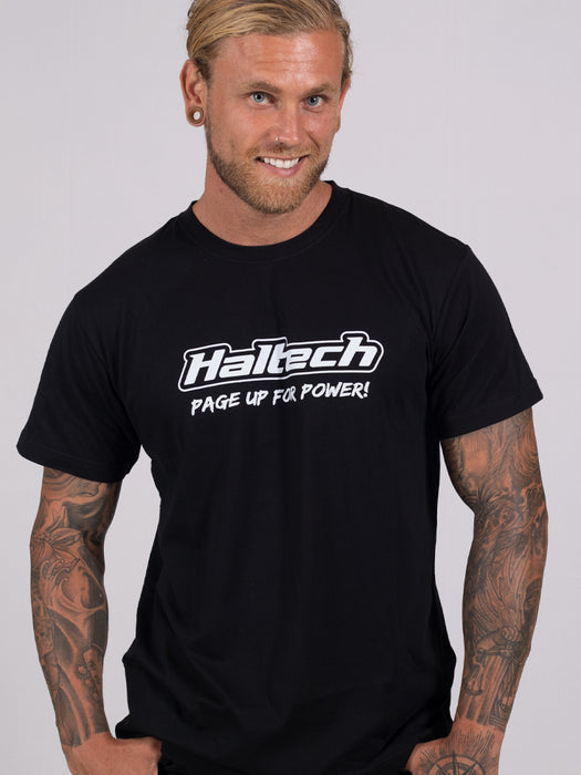 Haltech - Haltech "Classic" T-Shirt Black HT-301640BS