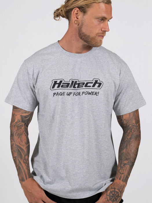 Haltech - Haltech Classic T-Shirt Grey HT-301640GM