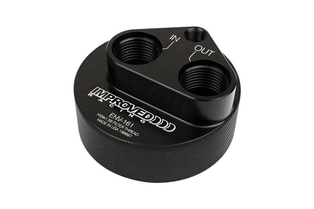 Improved Racing - OIL FILTER TAKE OFF PLATE, LS PRE-07, 13"/16" -16, ENV-162