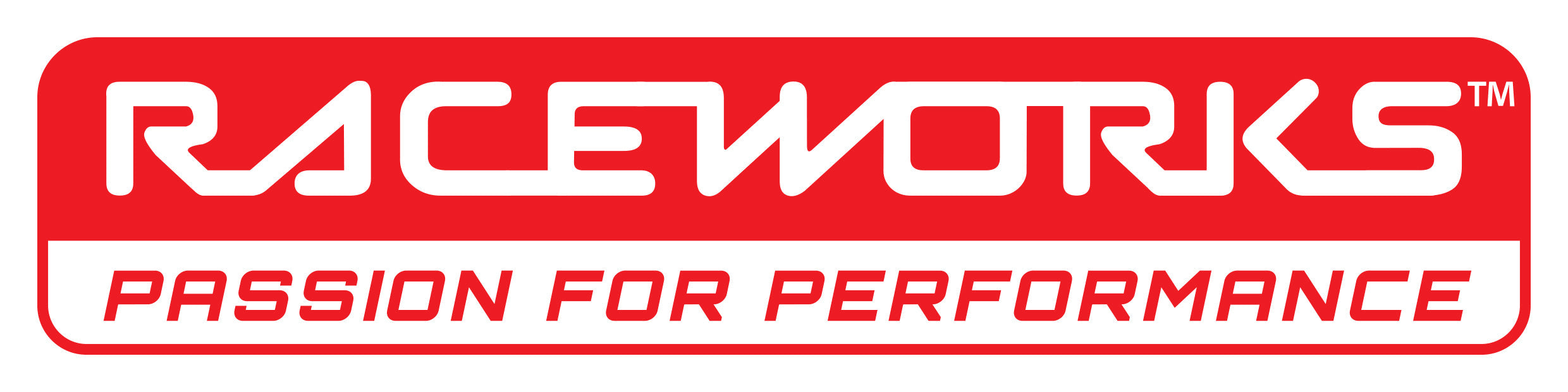 Raceworks Passion For Performance Sticker 400Mm X 90Mm