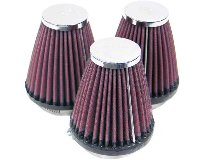 K&N - RC-1203 K&N Universal Clamp-On Air Filter