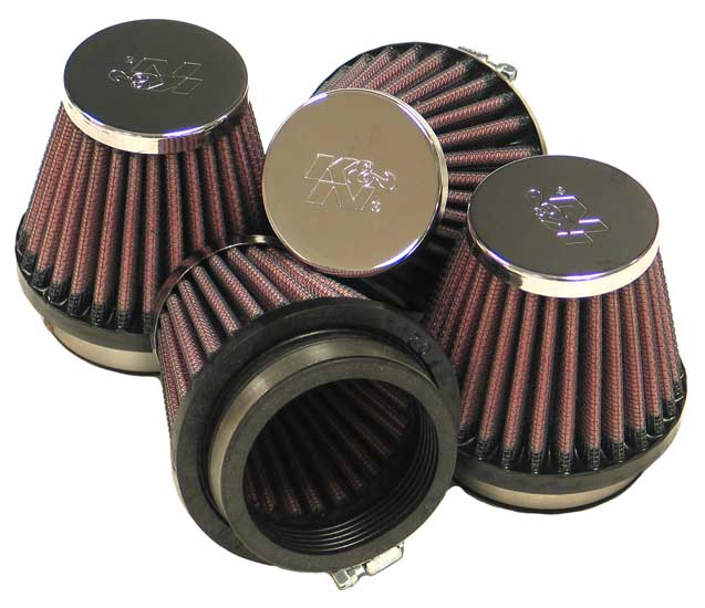 K&N - RC-2344 K&N Universal Clamp-On Air Filter