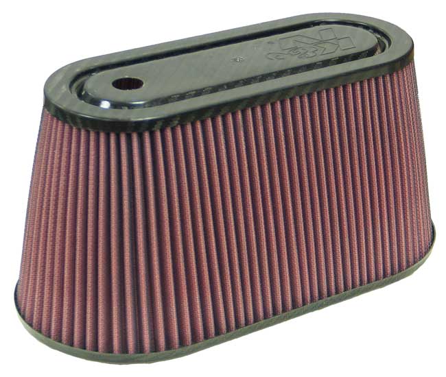 K&N - RF-1038 K&N Universal Air Filter - Carbon Fiber Top