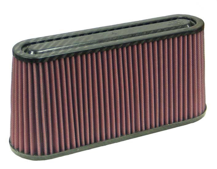 K&N - RF-1050 K&N Universal Air Filter - Carbon Fiber Top