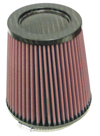 K&N - RP-4740 K&N Universal Air Filter - Carbon Fiber Top