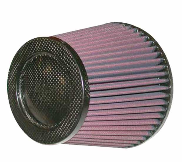K&N - RP-5113 K&N Universal Air Filter - Carbon Fiber Top