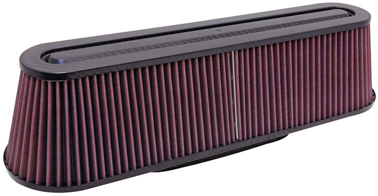K&N - RP-5161 K&N Universal Air Filter - Carbon Fiber Top and Base