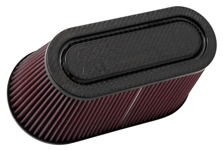 K&N - RP-5182 K&N Universal Air Filter - Carbon Fiber Top & Base