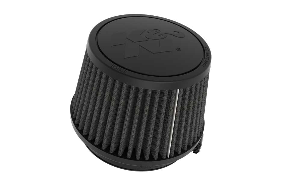K&N - RU-3119HBK K&N Universal Clamp-On Air Filter