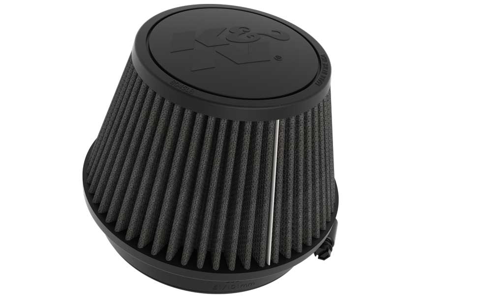 K&N - RU-3120HBK K&N Universal Clamp-On Air Filter