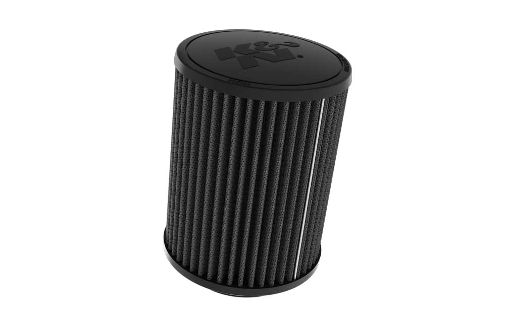 K&N - RU-3128HBK K&N Universal Clamp-On Air Filter