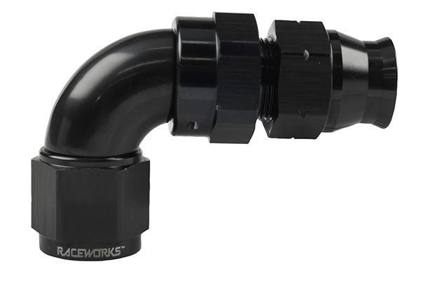 Hard Line To Female AN 90 Degree -10 5/8″ RWF-139-10-10BK