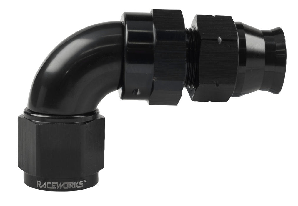 Female An-10 To 5/8In Tube 90Deg Adapter
