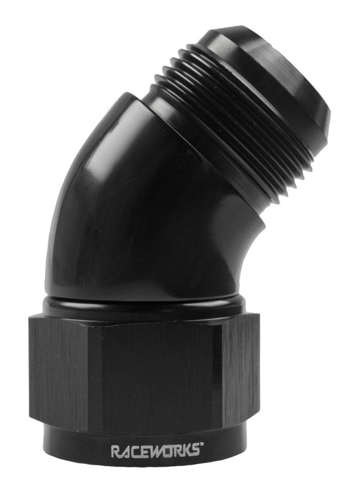Female To Male Swivel Elbow An-12 45Deg