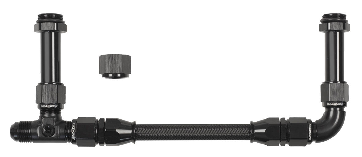 Holley An-8 Dual Feed Fuel Line Kit