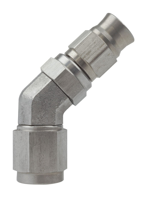 Ptfe Hose End An-4 45Deg Ss