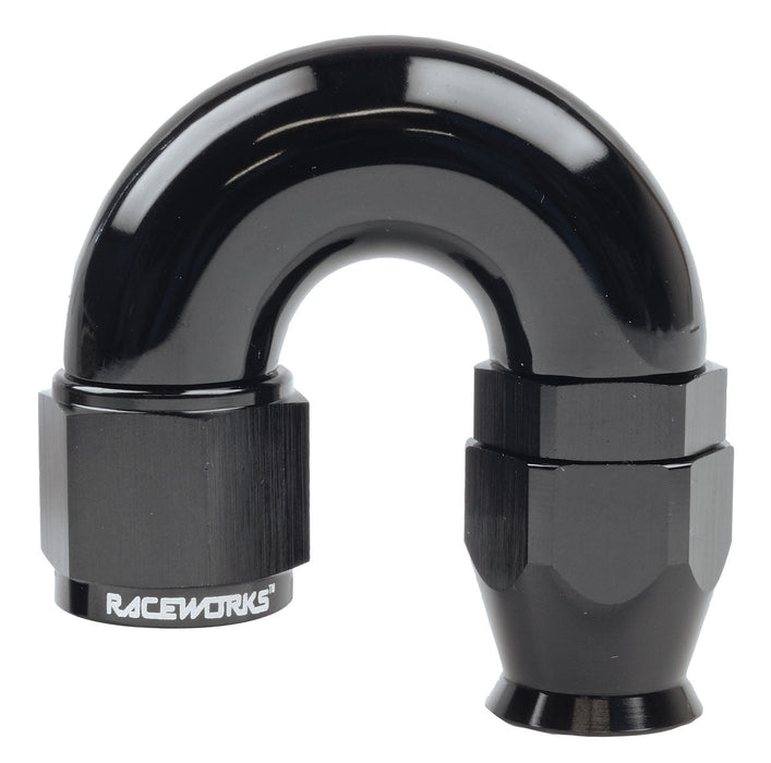 Ptfe Hose End An-8 180Deg