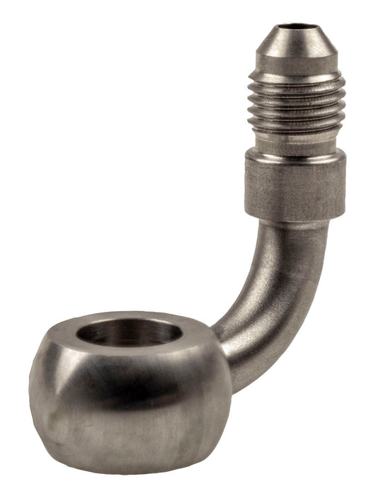 11.2Mm Banjo To An-4 Male Flare Ss 90Deg