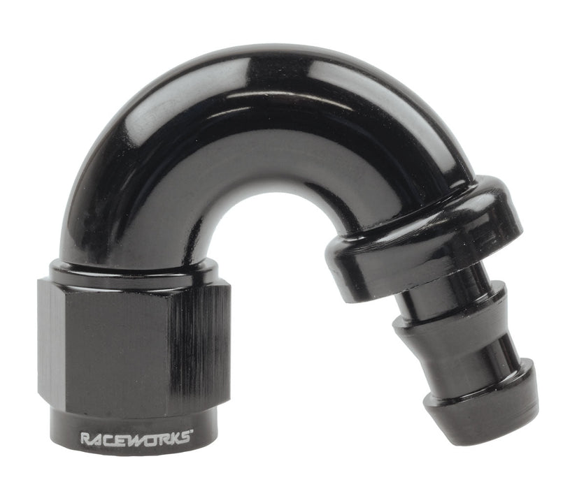 Push Lock Hose End An-4 150Deg