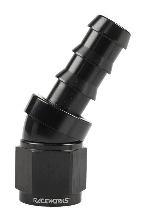 Push Lock Hose End An-10 30Deg