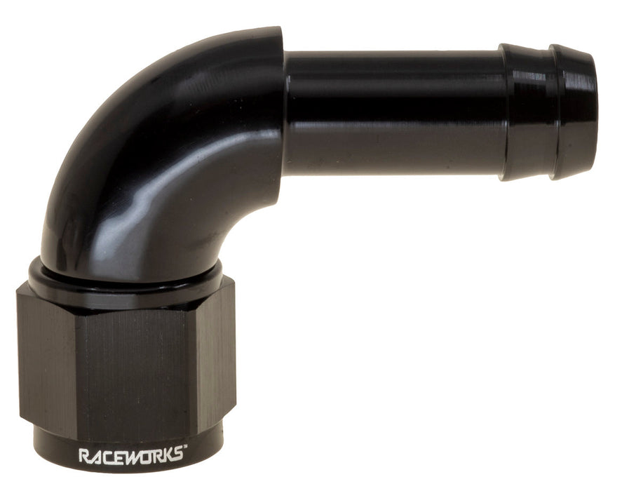 An-10 Female Swivel To Barb 5/8In 90Deg