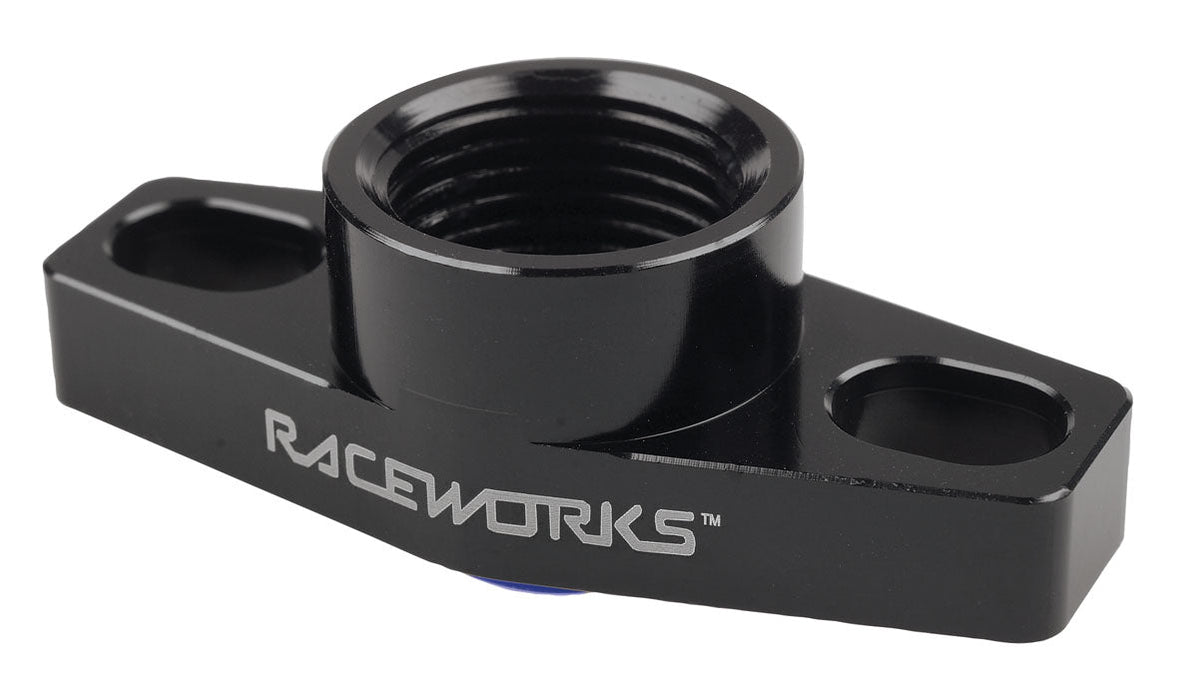 Turbo Drain Adapter Female An-8 Outlet Universal 38-44Mm Slotted - Black