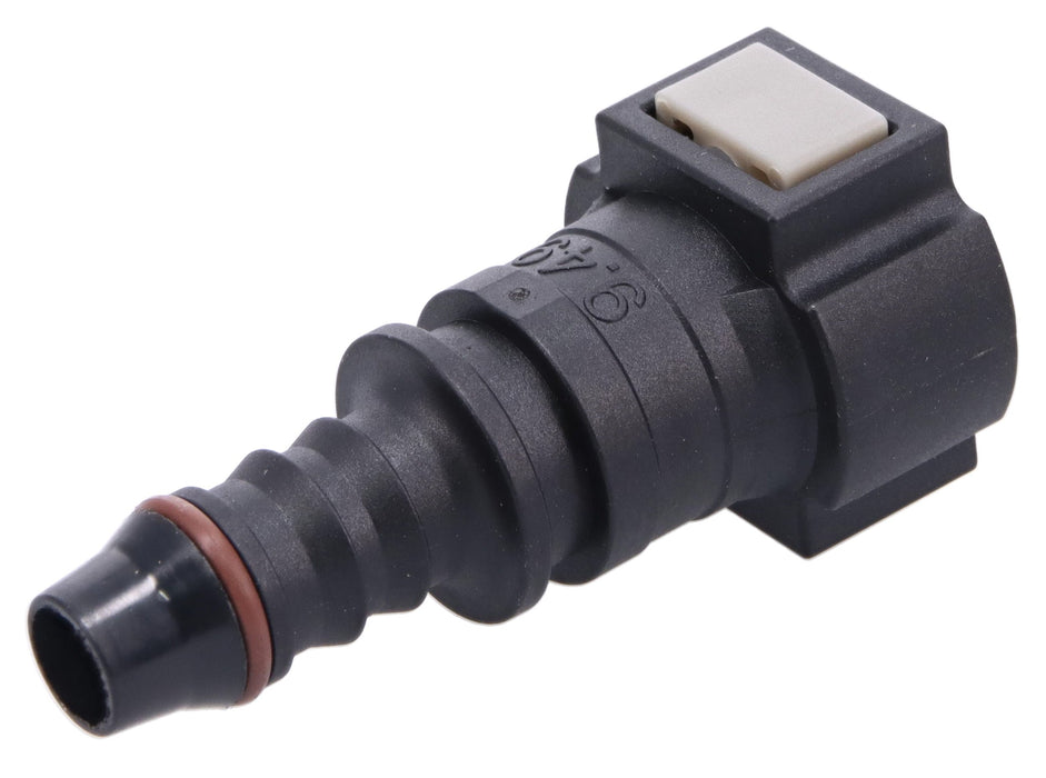 Gm Female Efi Adaptor 3/8 Tube To 3/8 Barb Plastic