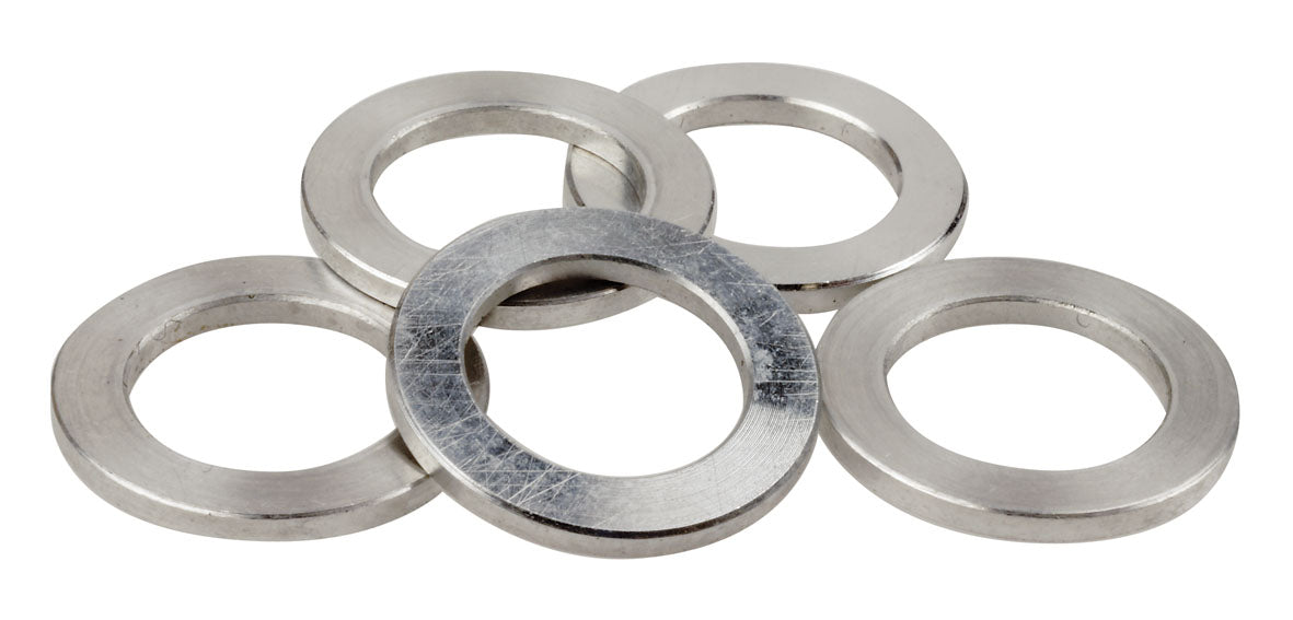 Aluminium Washers An-4 Id11Mm Od17Mm T1.5Mm 5Pk