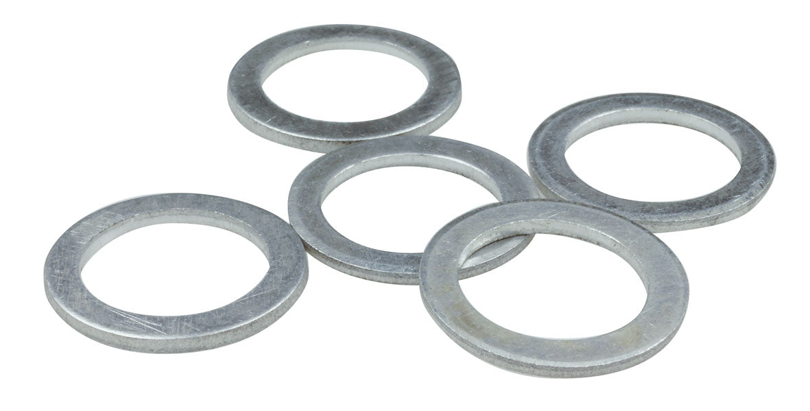 Aluminium Washers An-8 Id19.5Mm Od24.7Mm T1.5Mm 5Pk