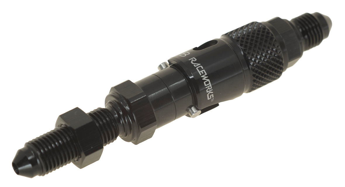 Aluminium Quick Release An-3 With Bulkhead (Brake Fluid Use)