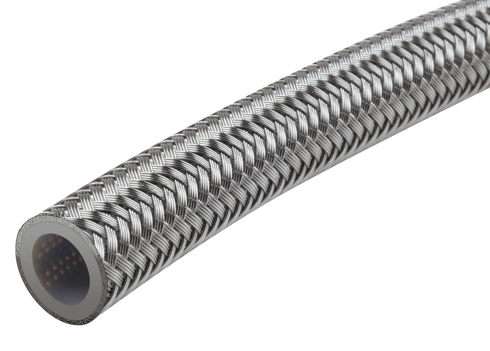 SS Braided PTFE E85 Hose An-3 10 Metre