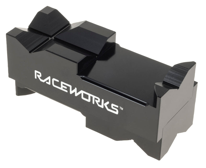 Premium Billet Aluminium Vice Jaws (Black)
