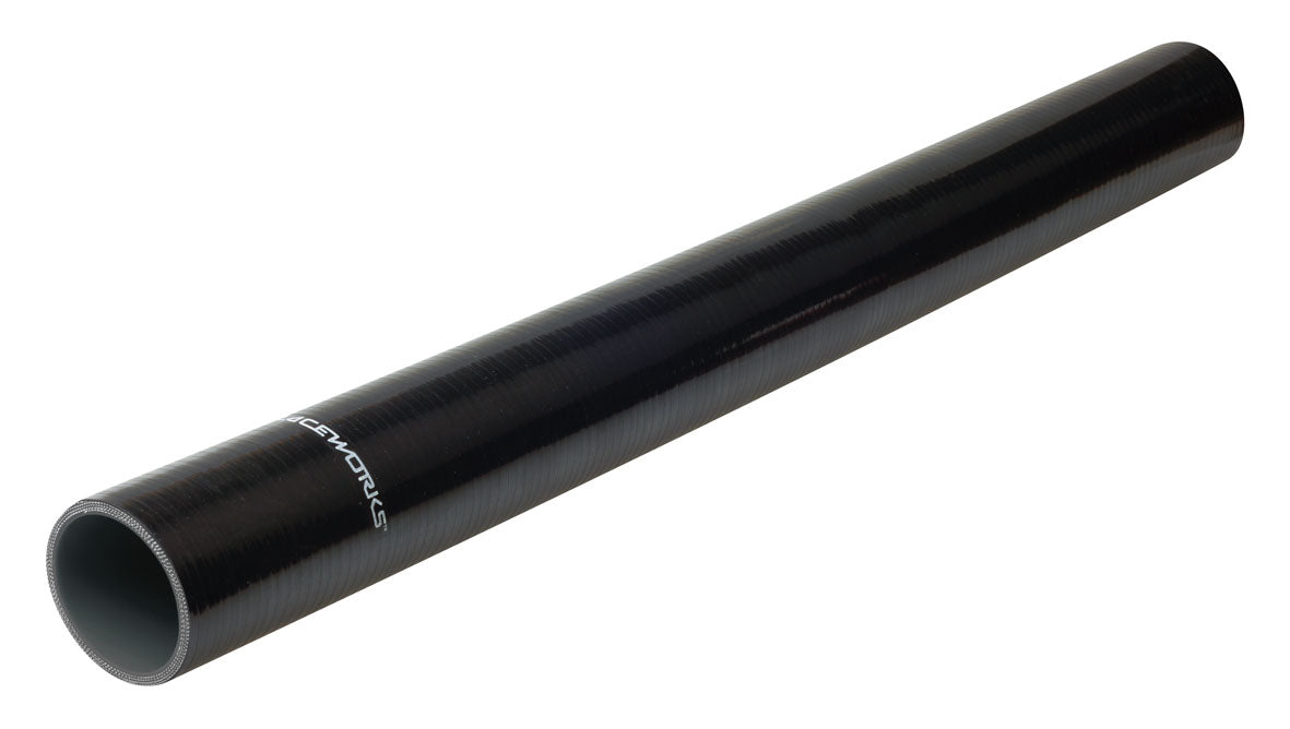 Straight 2.25In (57Mm) X 610Mm Black