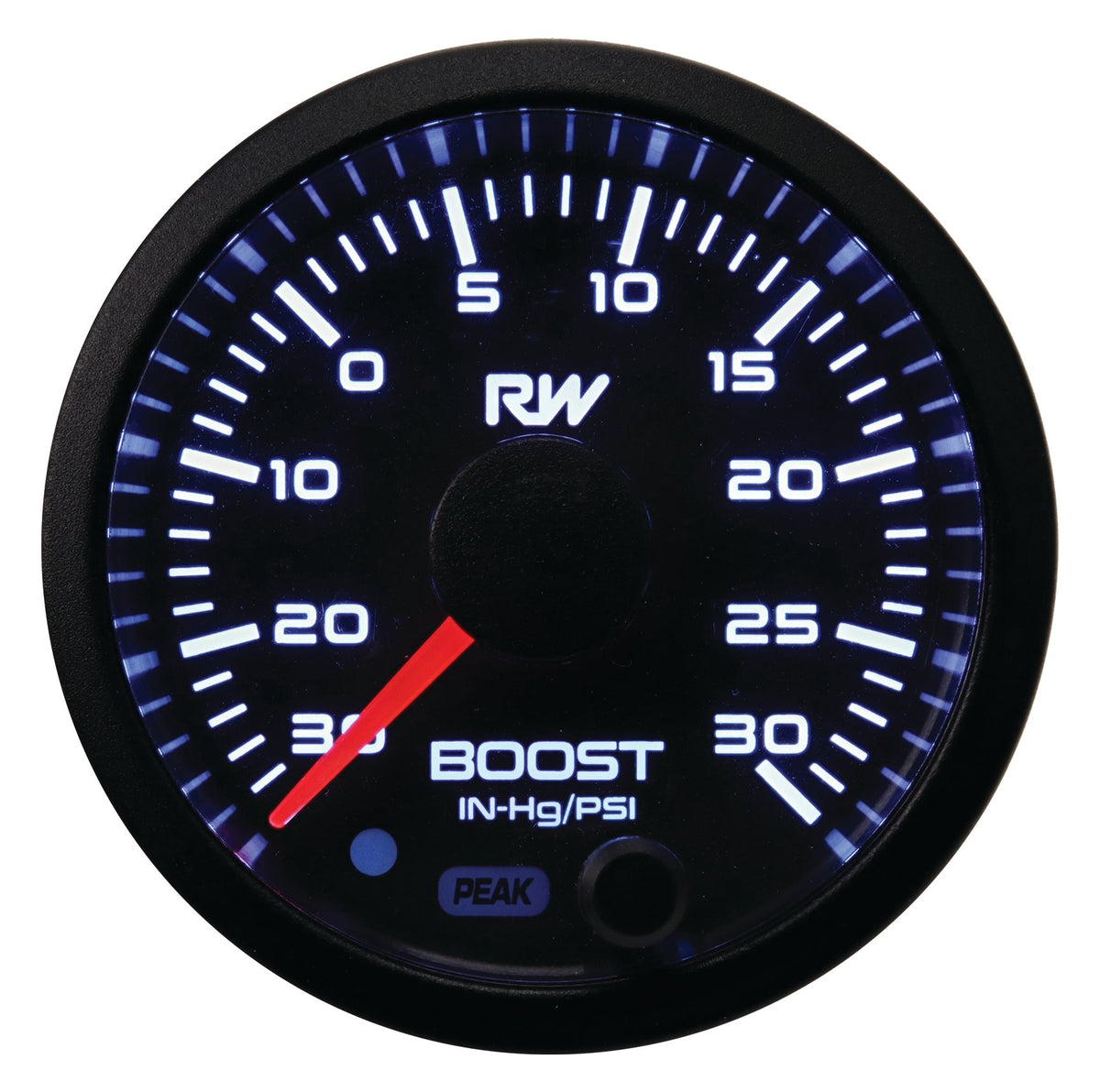 Raceworks 52mm Electronic Boost/Vac Gauge (Psi) Kit — LongBoost ...