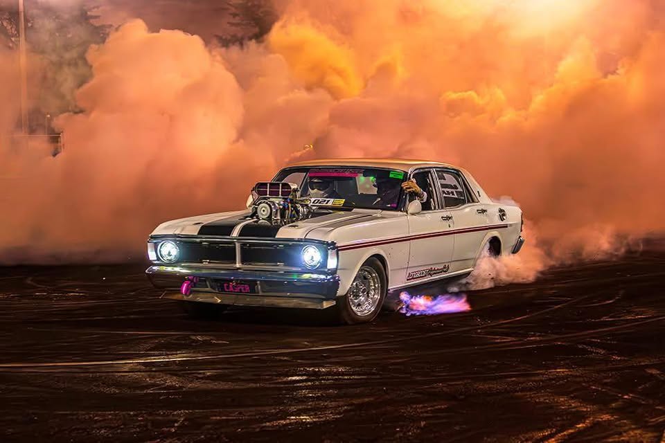 CASPER burnout car
