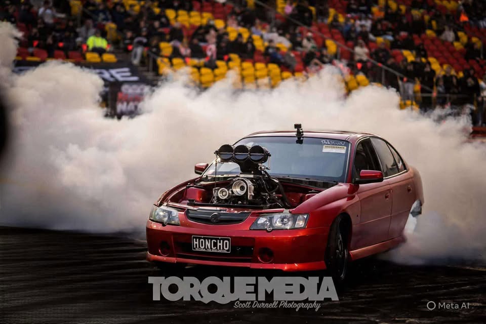 HONCHO burnout car
