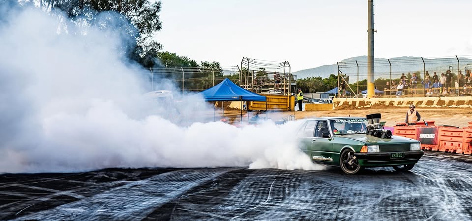 XSITED burnout car